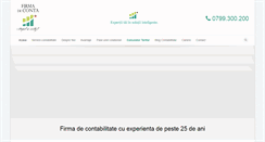 Desktop Screenshot of firmadeconta.ro